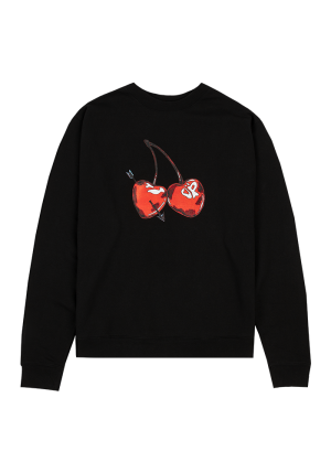 cherries crewneck pullover